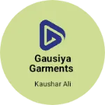 Business logo of Gausiya garments