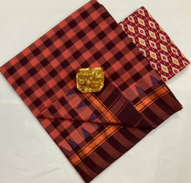 Chettinad cotton saree  uploaded by Simple and stylish on 2/9/2023