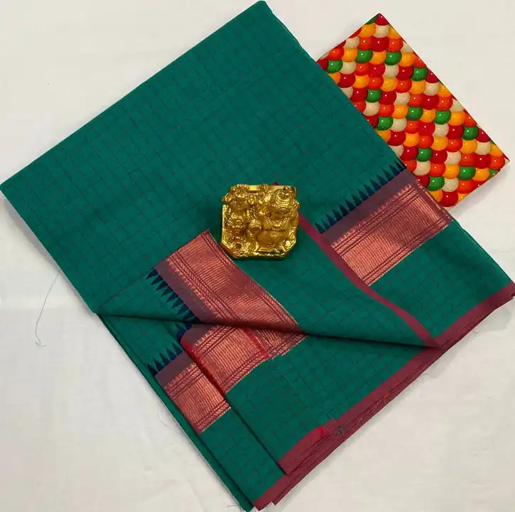 Chettinad cotton saree  uploaded by Simple and stylish on 2/9/2023
