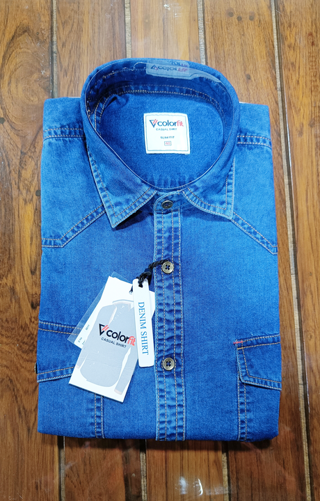Premium Denim Shirts, M To XXL 100% Cotton  uploaded by KLOVER FASHIONS PVT.LTD. on 5/25/2024