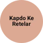 Business logo of Kapdo ke retelar