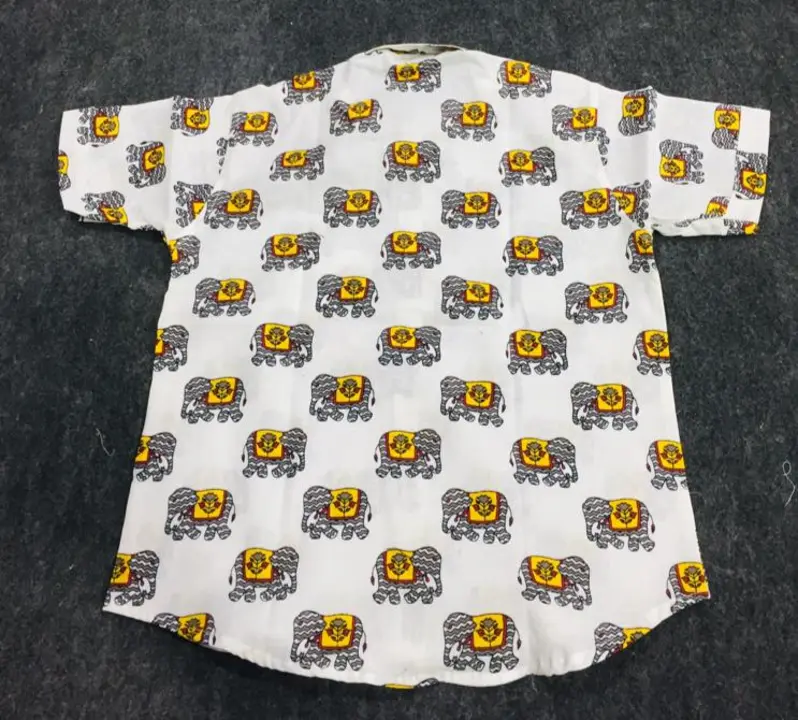 Kids Printed Shirts | Cotton Fabric |  uploaded by Hindustan Trading Company Jaipur on 2/9/2023