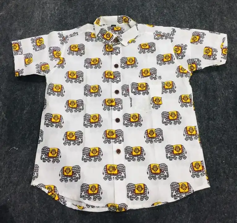 Kids Printed Shirts | Cotton Fabric |  uploaded by business on 2/9/2023