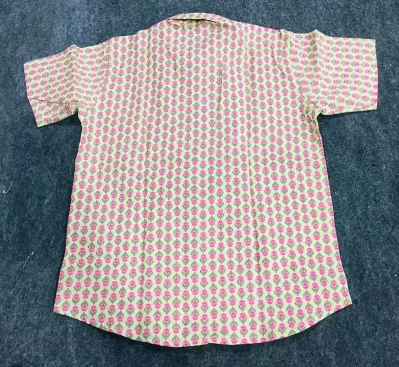 Sanganeri Printed shirts for kids. Excellent quality  uploaded by Hindustan Trading Company Jaipur on 2/9/2023