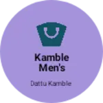 Business logo of Kamble men's wears