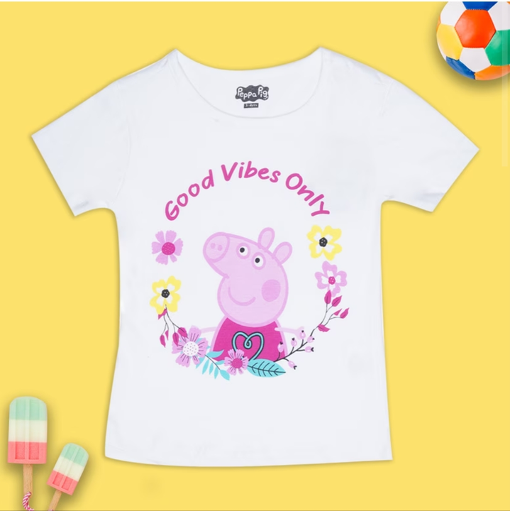 Baby girls t shirt  uploaded by Krisha fashion on 2/9/2023