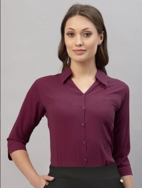 Women Solid Shirts uploaded by Paheli Fashion on 2/9/2023