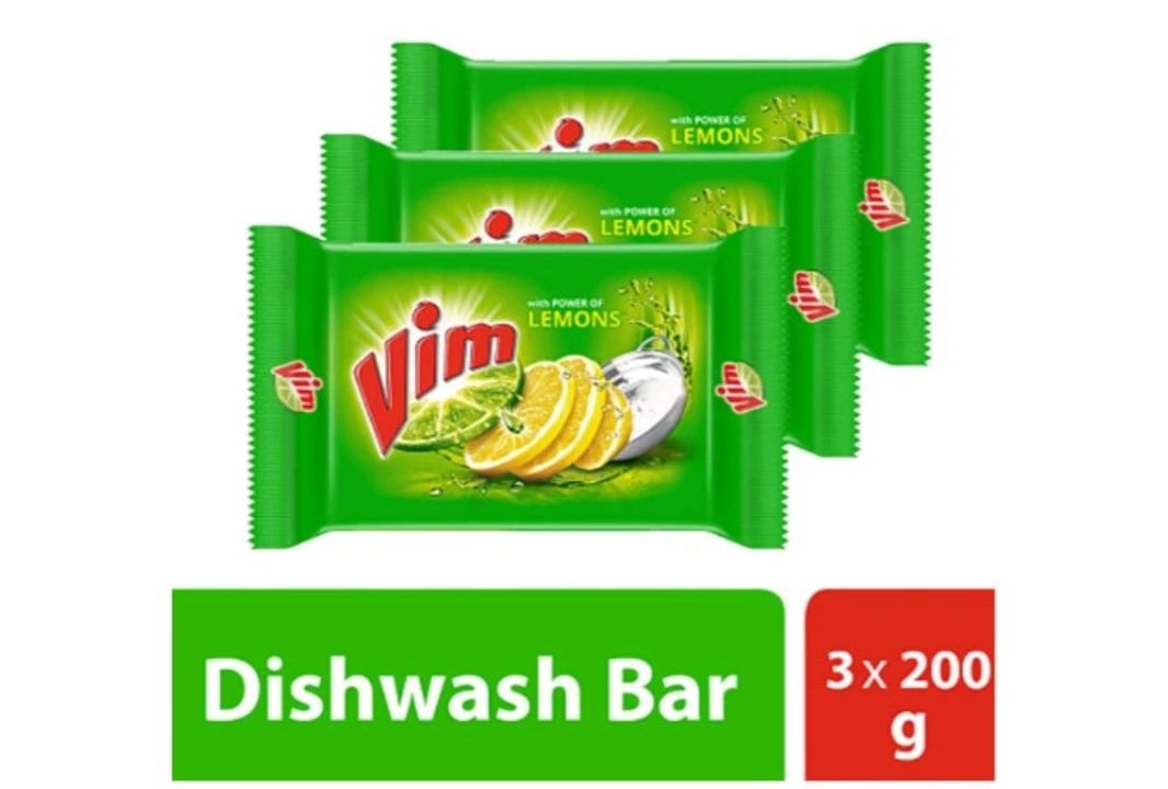 Vim Dishwash Bar 200g (Pack of 3) uploaded by Hindustan Sales Agency on 2/9/2023