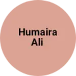 Business logo of Humaira ali