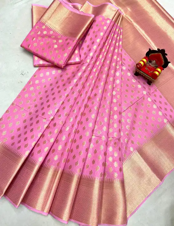 Cotton silk saree  uploaded by GA Fabrics on 6/1/2024