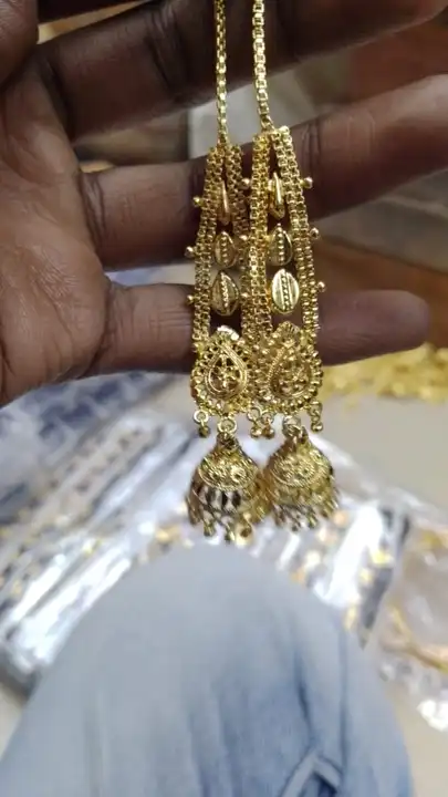 Kan chain jhumki uploaded by business on 2/9/2023