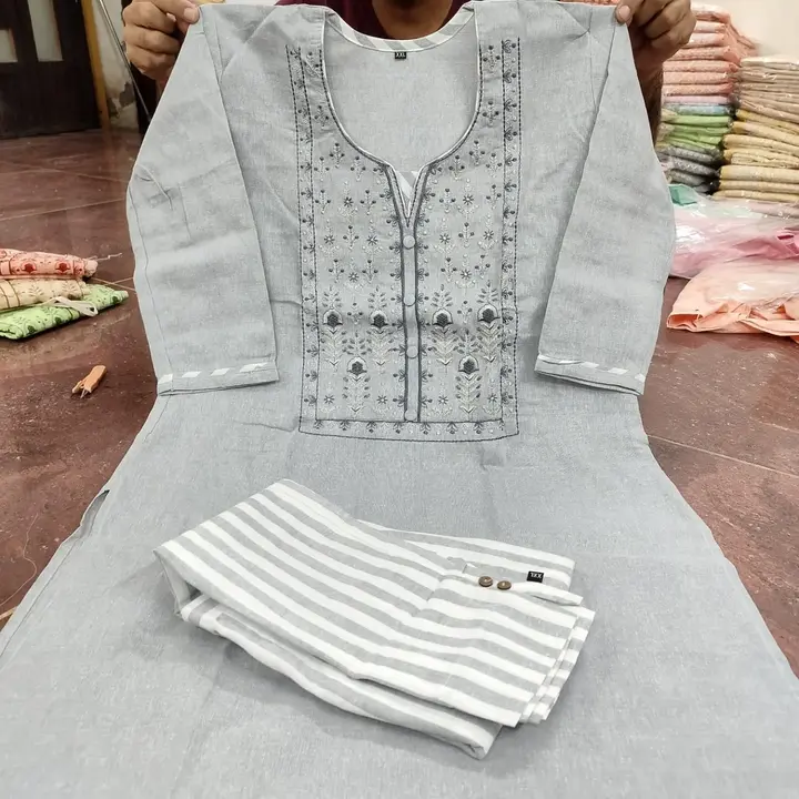 Woman fashion kurti set uploaded by Navdurga stiching  on 2/9/2023