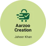 Business logo of Aarzoo creation