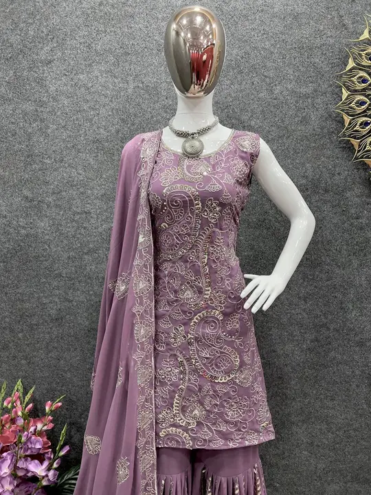 Beautiful fancy Sharara uploaded by Arati's Woman's 'Ethics Wear on 6/2/2024