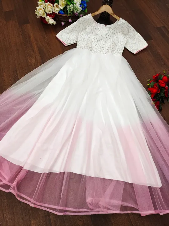 *The Princess Dress*💗💗

"OMG...Today I'm invited to Party. What to wear?

Fashion expert believes  uploaded by Roza Fabrics on 2/9/2023