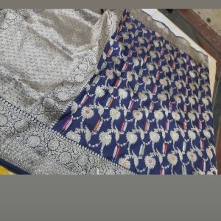 Pure silk banarsi uploaded by business on 2/19/2021