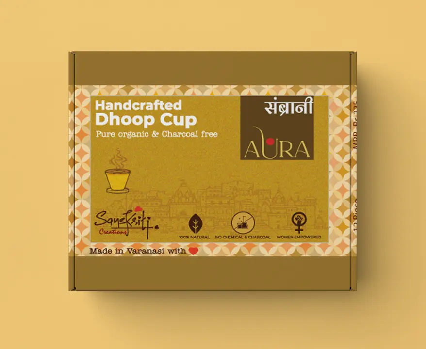 Organic Sambrani Cup  uploaded by Sanskriti Creations on 2/9/2023