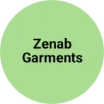 Business logo of Zenab garments