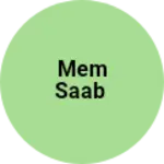 Business logo of Mem saab