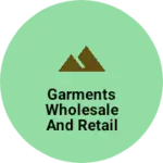 Business logo of Garments wholesale and retail