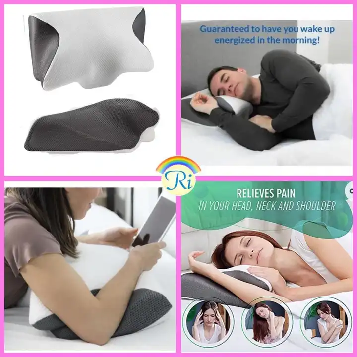 Carbon SnoreX PILLOW 8 in 1 Cooling Pillow with Anti-Snore Technology and Germ & Allergen Defense  D uploaded by Ahmad Sales on 2/10/2023