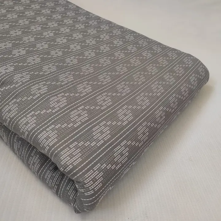 Solid Cotton Kantha Fabric Grey  uploaded by Mr Universe Crafts on 2/10/2023