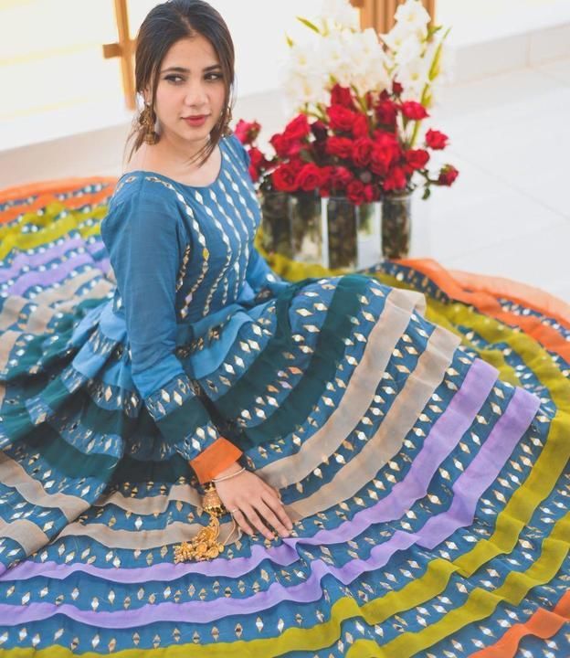Long dress  uploaded by Shivalaya collection  on 2/19/2021
