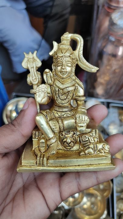 Brass Shiva Statue uploaded by Krafty Crone on 2/19/2021