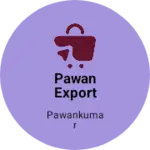 Business logo of Pawan export garments