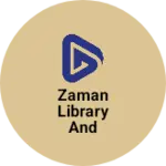 Business logo of Zaman Library and Computer