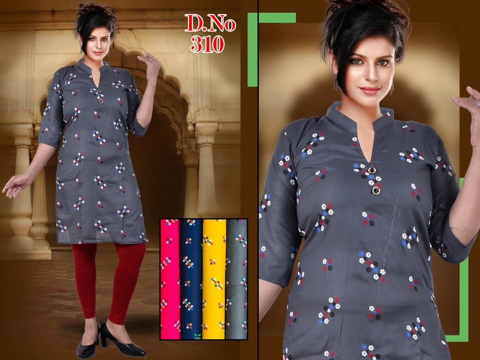 REYON HEAVY KURTI XL FREE SIZE uploaded by IN TIME CREATION  on 2/10/2023