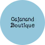Business logo of Gajanand boutique