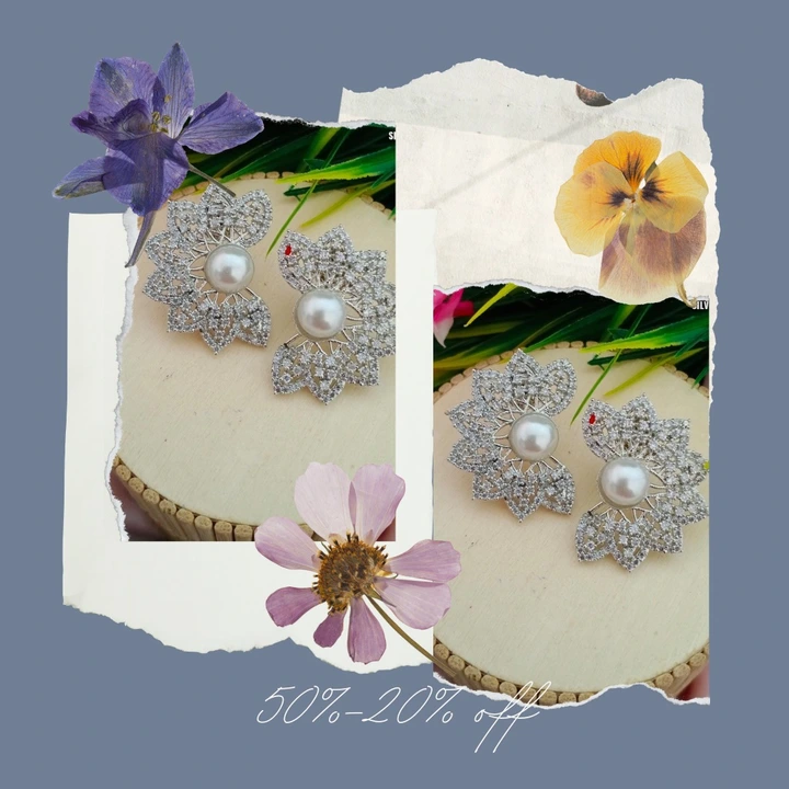 Beautiful earrings for women and girls uploaded by ZEELLO BOUTIQUE on 5/23/2024
