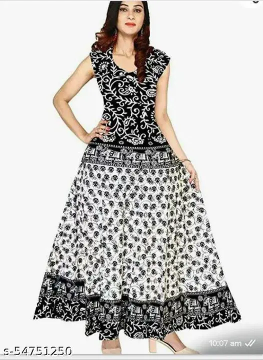 Pure cotton umbrella ghera nighty (ANARKALI?  uploaded by PAPAN GOWN CENTRE on 2/10/2023