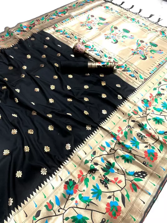 Pathani silk sarees uploaded by Clothing on 2/10/2023