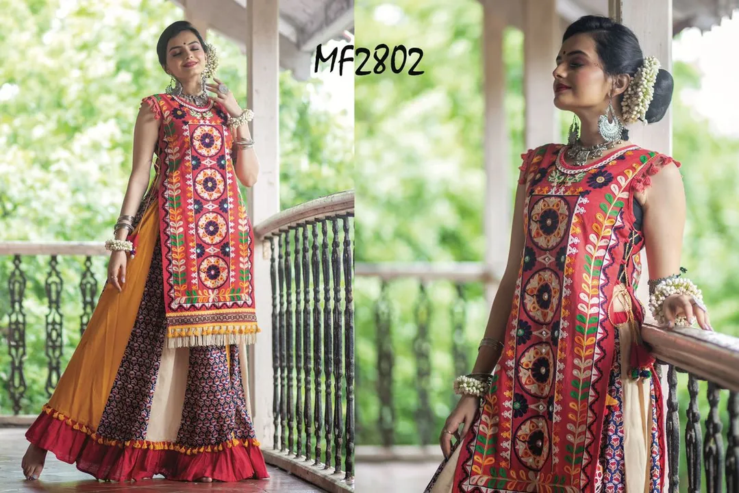 *YEY YEY* 

🥁*ALL NEW ATRANGI SKIRT PANEL COLLECTION BY MESMORA*🥁

*COLOURFUL SKIRT PAIRE uploaded by Aanvi fab on 5/30/2024