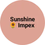 Business logo of Sunshine 🌻 impex