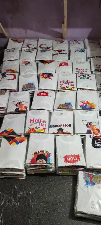 Holi t-shirts  uploaded by UE new fashion brand imex&mfg opc on 2/10/2023