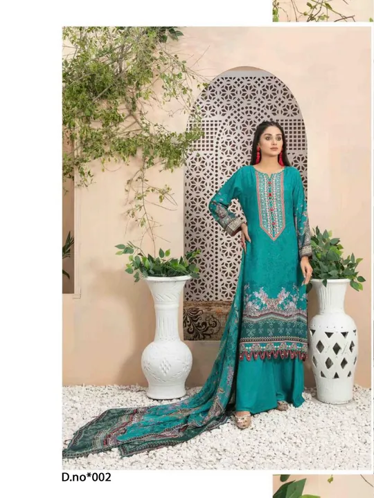Presenting haala Karachi suits dress material 🥰✅ uploaded by Swastik creation on 2/10/2023