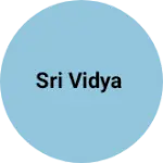 Business logo of Sri Vidya