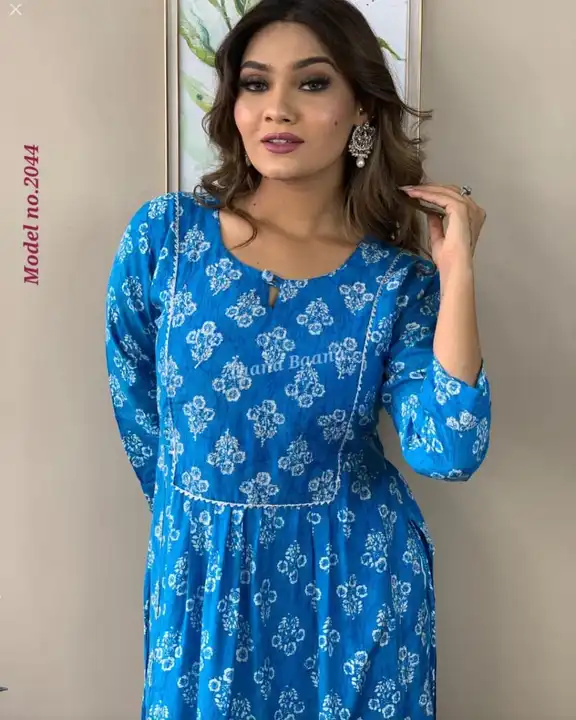 Nayra Cut Kurti with Pant  uploaded by Arawali Fashion on 2/10/2023