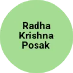 Business logo of Radha Krishna posak