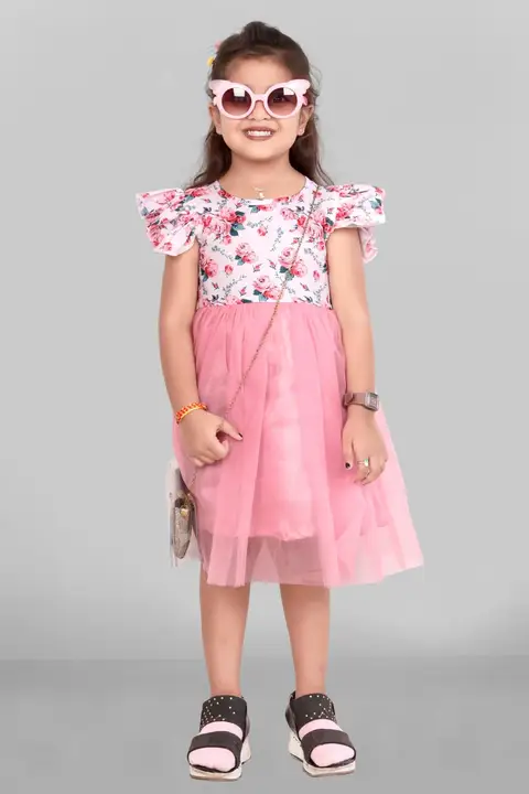 Post image FABRIC DETAILS 🧶
      Cotton and Net


FROCK👗: Toddler Girls Floral Print Ruffle Trim fancy frock      


WORK: digital printed 

Size - 2-3 years
Size - 3-4 years
Size - 4-5 years
Size - 5-6 years
Size - 6-7 years