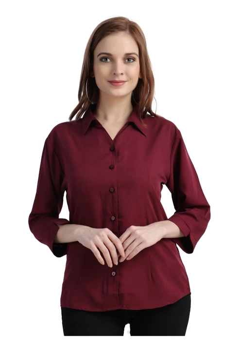 Formal ladies shirt uploaded by Woman Tops shirts kurtis western tops others on 2/10/2023