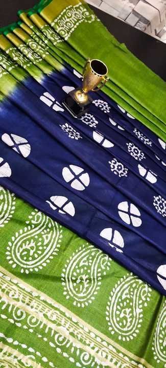 Cotton salab batik sarww  uploaded by Silk Craft  on 2/19/2021