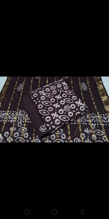 Batik dress material  uploaded by Kanishka collection on 5/28/2024