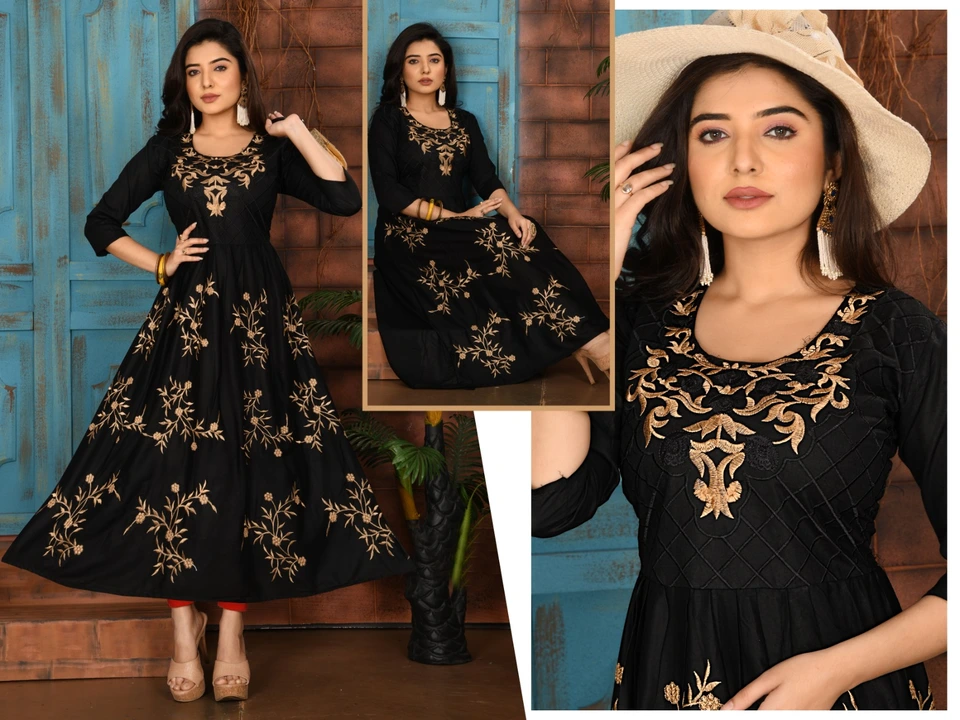 Fancy work kurtis xl xxl uploaded by Radha Creation , Maira sales for Readymade items on 2/10/2023