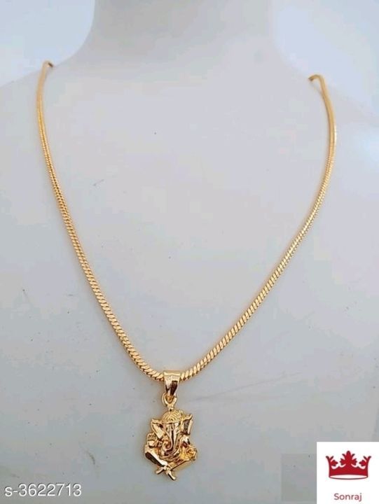 Post image Price 210/-
One gram gold chain pendel
COD available