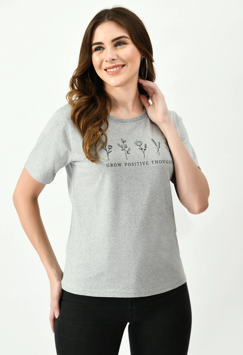 Round Neck Cotton Printed T-Shirt  uploaded by business on 2/11/2023