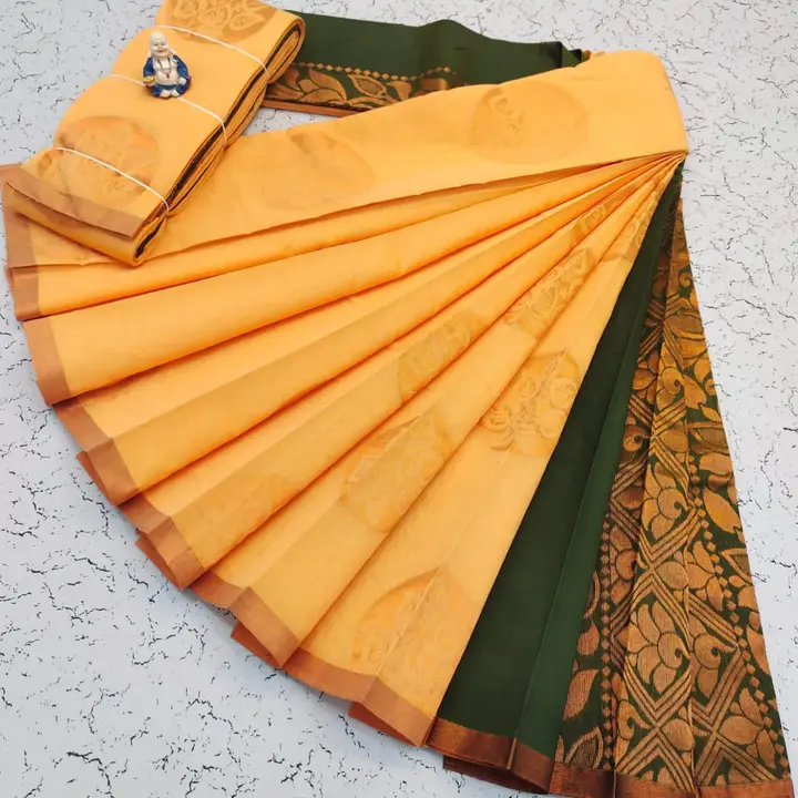 Primium Silk cotton Sarees uploaded by Sri Balamurugan Tex on 2/11/2023